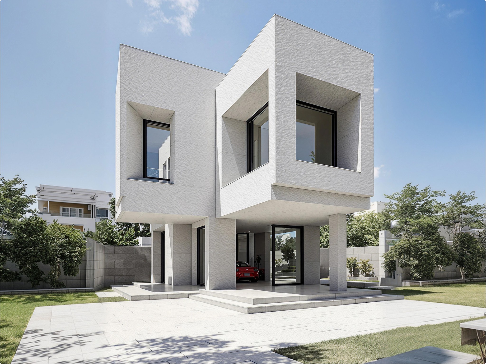 Contemporary home exterior